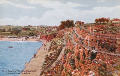 Cliff Garden, Promenade and Walks, Goodrington, Paignton by Alfred Robert Quinton